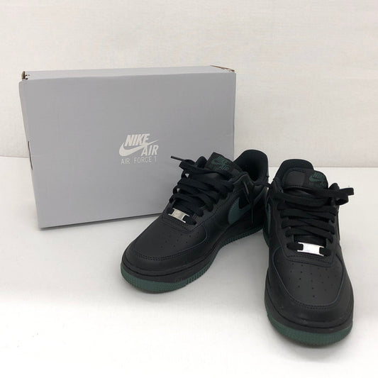 【中古品】【レディース】 NIKE ナイキ AIR FORCE 1 '07 FJ4146-001 エア フォース 1 '07 スニーカー シューズ 靴 160-250224-hn-04-fur サイズ：24.0cm US 6 カラー：ブラック/ヴィンテージグリーン 万代Net店