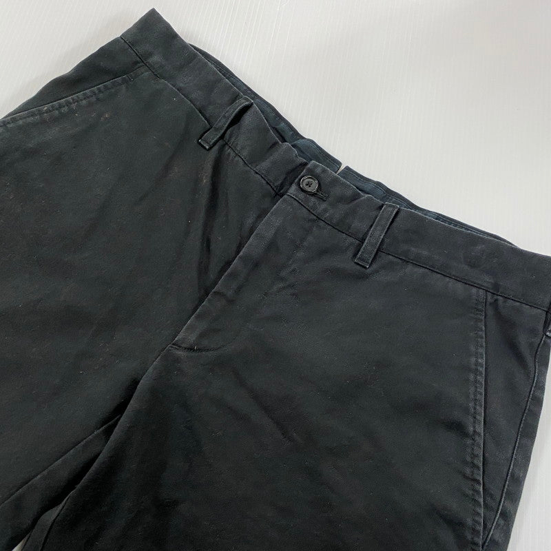 【中古品】【メンズ】 PRADA プラダ COTTON SHORT PANTS ACU1 2019 5693 コットン ショートパンツ ボトムス ハーフパンツ ショーツ 152-251103-yo-30-tei サイズ：48 カラー：ブラック 万代Net店