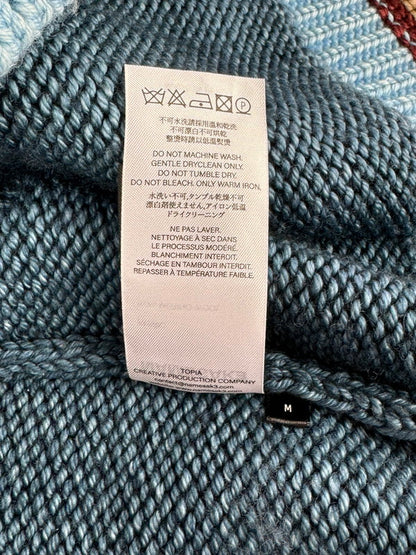【中古品】【メンズ】 NAMESAKE ネイムセイク VICTORY ZIP BOMBERN3-AW23-N3-KN-04 ヴィクトリー ジップボンバー ニット セーター 141-240906-hi-10-tag サイズ：M カラー：ATLANTIC BLUE 万代Net店