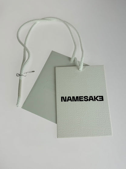 【中古品】【メンズ】 NAMESAKE ネイムセイク VICTORY ZIP BOMBERN3-AW23-N3-KN-04 ヴィクトリー ジップボンバー ニット セーター 141-240906-hi-10-tag サイズ：M カラー：ATLANTIC BLUE 万代Net店