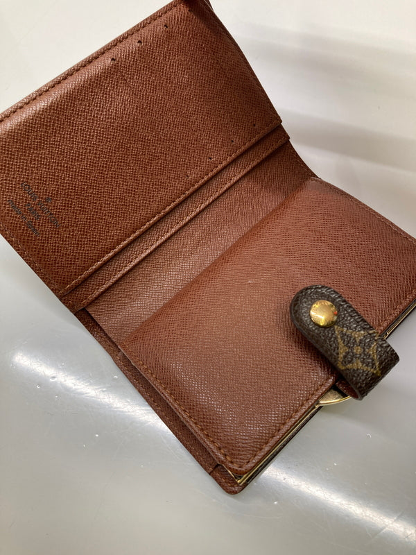 【中古品】【レディース】 LOUIS VUITTON ルイヴィトン ポルトフォイユ ヴィエノワ М61674 二つ折り財布 がま口 (ICH) 179-260927-AS-1-hon カラー：モノグラム 万代Net店