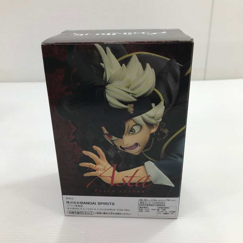 【中古美品】 ブラッククローバー DXFフィギュア -アスタ- B. ブラックアスタ プライズ品 未開封 箱イタミあり 051-260616-ti-07-tag 万代Net店