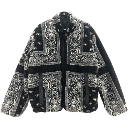 【中古美品】【メンズ/レディース】 Supreme シュプリーム SUPREME 19AW REVERSIBLE BANDANA FLEECE JACKET リバーシブル 2WAY ペイズリー 149-251211-SY-02-iwa サイズ：M 万代Net店