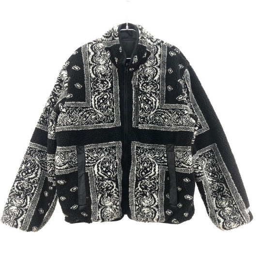 【中古美品】【メンズ/レディース】 Supreme シュプリーム SUPREME 19AW REVERSIBLE BANDANA FLEECE JACKET リバーシブル 2WAY ペイズリー 149-251211-SY-02-iwa サイズ：M 万代Net店