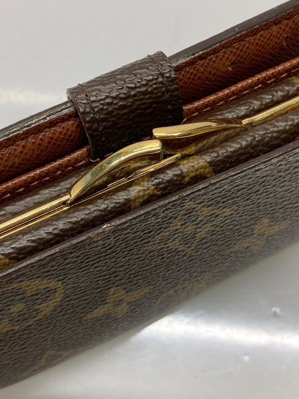 【中古品】【レディース】 LOUIS VUITTON ルイヴィトン ポルトフォイユ ヴィエノワ М61674 二つ折り財布 がま口 (ICH) 179-260927-AS-1-hon カラー：モノグラム 万代Net店
