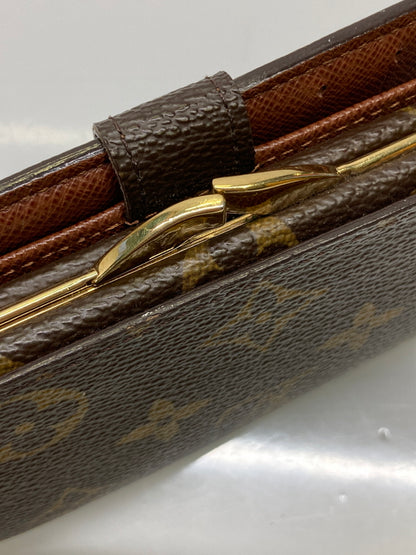 【中古品】【レディース】 LOUIS VUITTON ルイヴィトン ポルトフォイユ ヴィエノワ М61674 二つ折り財布 がま口 (ICH) 179-260927-AS-1-hon カラー：モノグラム 万代Net店