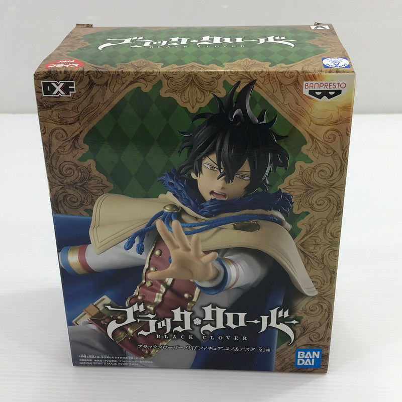 【中古美品】 ブラッククローバー DXFフィギュア -アスタ＆ユノ- A. ユノ プライズ品 未開封 箱イタミあり 051-260616-ti-08-tag 万代Net店