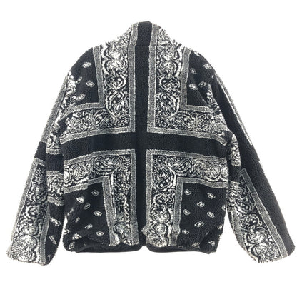 【中古美品】【メンズ/レディース】 Supreme シュプリーム SUPREME 19AW REVERSIBLE BANDANA FLEECE JACKET リバーシブル 2WAY ペイズリー 149-251211-SY-02-iwa サイズ：M 万代Net店