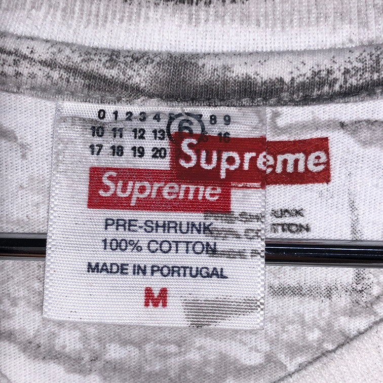 【中古品】【メンズ/レディース】 Supreme シュプリーム Supreme × MM6 MAISON MARGIELA BOX LOGO Tee 149-251211-SY-03-iwa サイズ：M 万代Net店