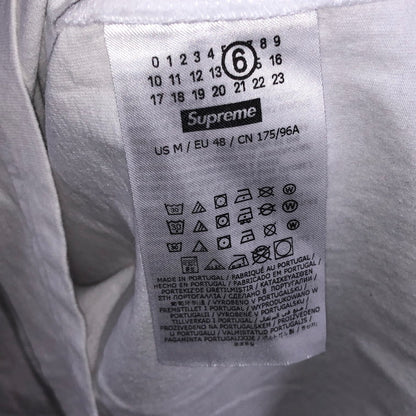 【中古品】【メンズ/レディース】 Supreme シュプリーム Supreme × MM6 MAISON MARGIELA BOX LOGO Tee 149-251211-SY-03-iwa サイズ：M 万代Net店