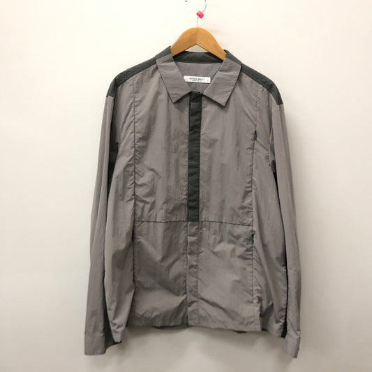 【中古品】【メンズ】 A-COLD-WALL アコールドウォール ナイロン 長袖シャツ トップス 141-240401-at-5-tei サイズ：S カラー：グレー 万代Net店