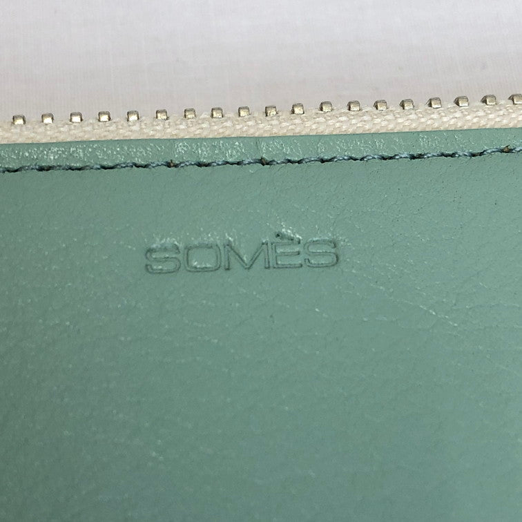 【中古品】【メンズ】  SOMES SADDLE ソメスサドル クラッチバッグ セカンドバッグ 188-240729-wy-19-tom カラー：グリーン 万代Net店