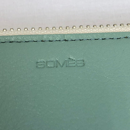 【中古品】【メンズ】  SOMES SADDLE ソメスサドル クラッチバッグ セカンドバッグ 188-240729-wy-19-tom カラー：グリーン 万代Net店