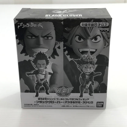 【中古美品】 週刊少年ジャンプ 応募者全員サービス ワールドコレクタブルフィギュア ワーコレ ブラッククローバー アスタ＆ヤミ・スケヒロ 未開封 051-260616-ti-02-tag 万代Net店