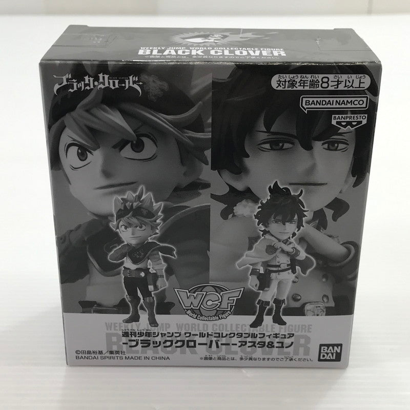 【中古美品】 週刊少年ジャンプ 応募者全員サービス ワールドコレクタブルフィギュア ワーコレ ブラッククローバー アスタ＆ユノ 未開封 051-260616-ti-01-tag 万代Net店
