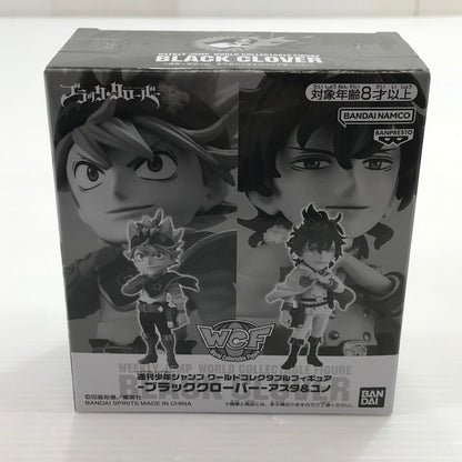 【中古美品】 週刊少年ジャンプ 応募者全員サービス ワールドコレクタブルフィギュア ワーコレ ブラッククローバー アスタ＆ユノ 未開封 051-260616-ti-01-tag 万代Net店