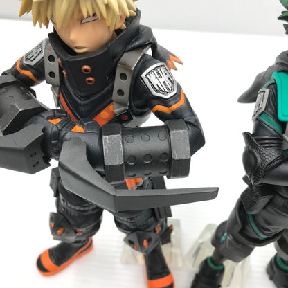 【中古美品】 一番くじ 僕のヒーローアカデミア THE MOVIE WORLD HEROES‘ MISSION A賞 緑谷 B賞 爆豪 C賞 轟 MASTERLISE EMOVING 3体セット 開封済み 051-260609-ti-08-tag 万代Net店