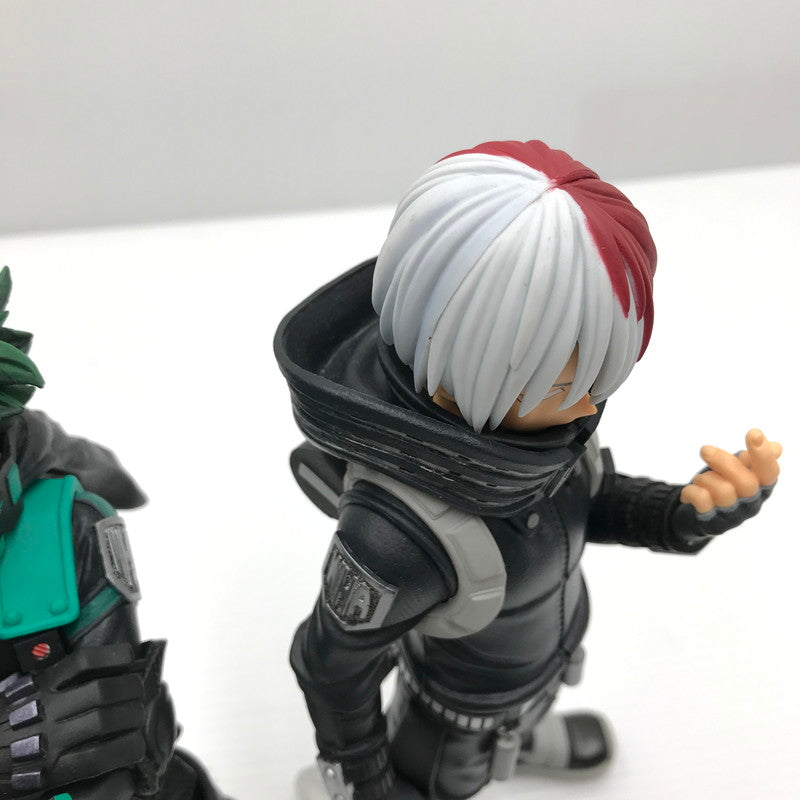 【中古美品】 一番くじ 僕のヒーローアカデミア THE MOVIE WORLD HEROES‘ MISSION A賞 緑谷 B賞 爆豪 C賞 轟 MASTERLISE EMOVING 3体セット 開封済み 051-260609-ti-08-tag 万代Net店