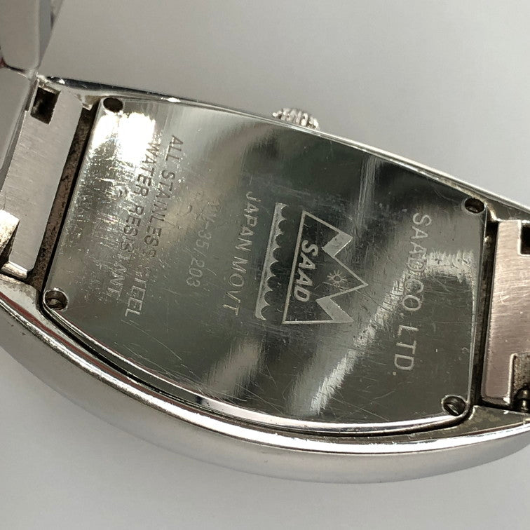 【中古品】【メンズ/レディース】 SAAD 腕時計 クォーツ 本体のみ 197-251215-SY-01-iwa 万代Net店