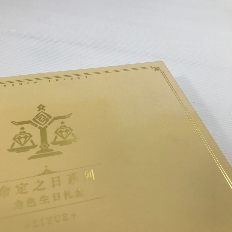 【中古美品】 鍾離 命定の日 キャラ誕生日グッズセット 原神 miHoYo 内パッケージ未開封 箱イタミあり 052-260616-ti-14-tag 万代Net店