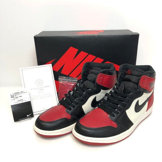 【中古品】【メンズ】 NIKE ナイキ NIKE 555088-610 AIR JORDAN 1 RETRO HIGH OG "BRED TOE" 160-250127-SU-05-tomh サイズ：27cm 万代Net店