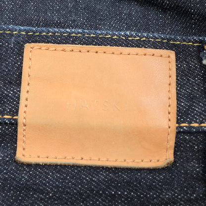 【中古品】【メンズ】 HATSKI ハツキ REGULAR TAPERED DENIM HTK-22002 レギュラー テーパード デニムパンツ ボトムス 151-260822-hn-01-fur サイズ：3 カラー：インディゴ 万代Net店