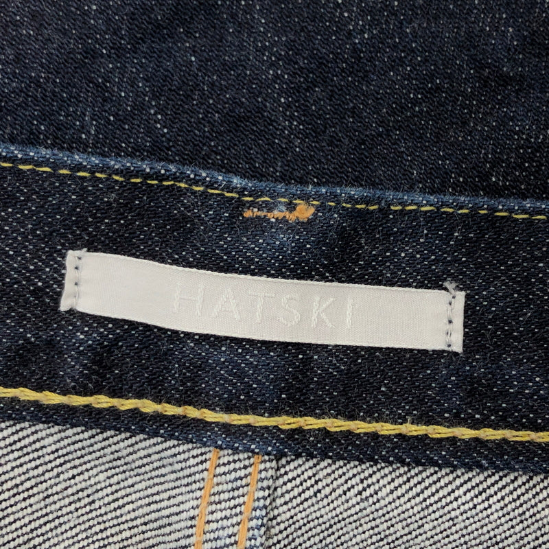 【中古品】【メンズ】 HATSKI ハツキ LOOSE TAPERED DENIM －USED－Blue HTK-22001-U ルーズ テーパード デニムパンツ ユーズド ブルー ボトムス 151-260822-hn-02-fur サイズ：3 カラー：インディゴ系 万代Net店