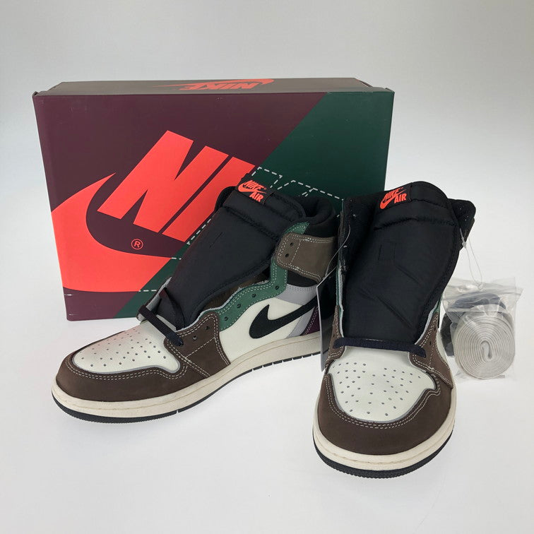 【中古美品】【メンズ】 NIKE ナイキ DH3097-001 AIR JORDAN １ HIGH OG HAND CRAFTED スニーカー BLOWN GREEN エアジョーダン 160-250212-SY-02-iwa サイズ：29.0 カラー：BLOWN WHITE GREEN 万代Net店