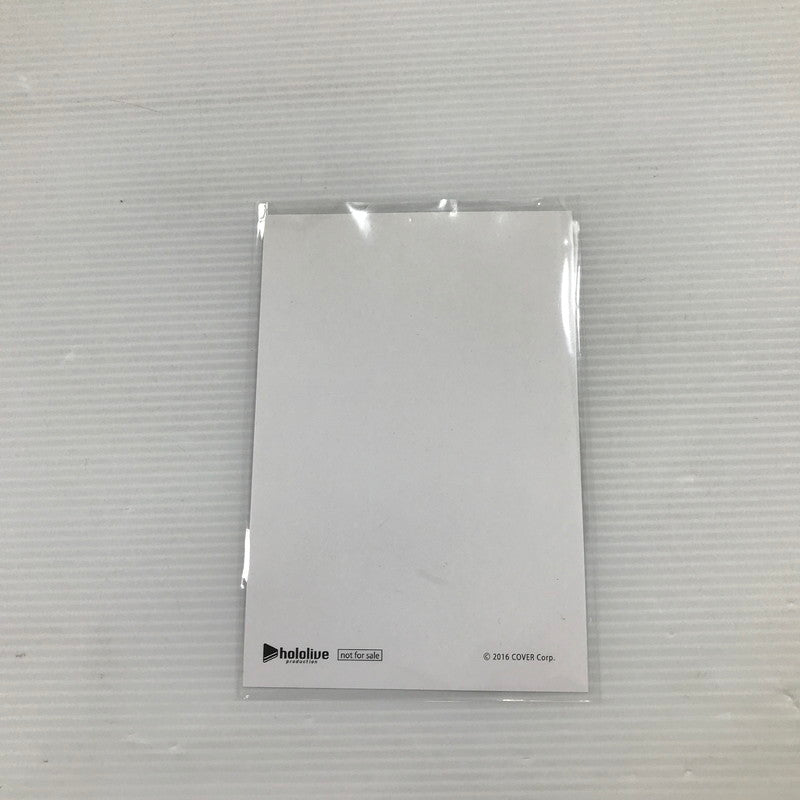 【中古品】 ホロライブ 白銀ノエル 活動2周年記念 直筆メッセージ＋複製サイン入り ポストカード 封筒欠品 本体のみ 角折れ・へこみあり 053-260616-ti-21-tag 万代Net店