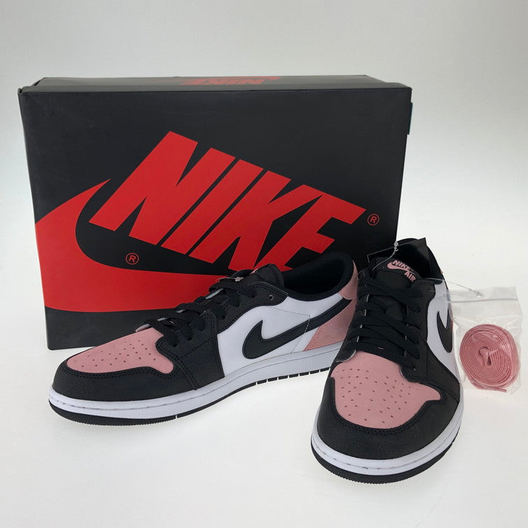 【中古美品】NIKE ナイキ CZ0790-061 AIR JORDAN 1 LOW OG BLEACHED CORAL スニーカー エアジョーダン ピンク系 160-250212-SY-03-iwa サイズ：29.0 万代Net店