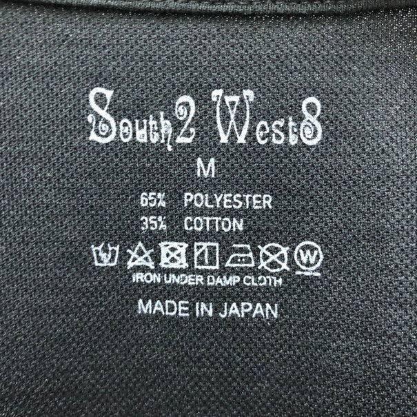 【中古品】【メンズ】 South2 West8 サウスツーウェストエイト SOUTH2 WEST8 SS CREW NECK TEE 140-250129-wy-7-tomh サイズ：M カラー：ブラック 万代Net店