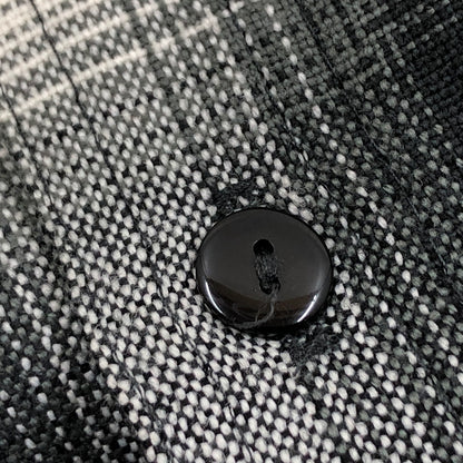 【現状渡し品】【メンズ】 CALTOP キャルトップ OMBRE CHECK L/S SHIRT ＃2000 オンブレチェックシャツ 長袖シャツ カジュアルシャツ トップス 142-260613-hn-02-fur サイズ：XL カラー：ブラック/ホワイト 万代Net店