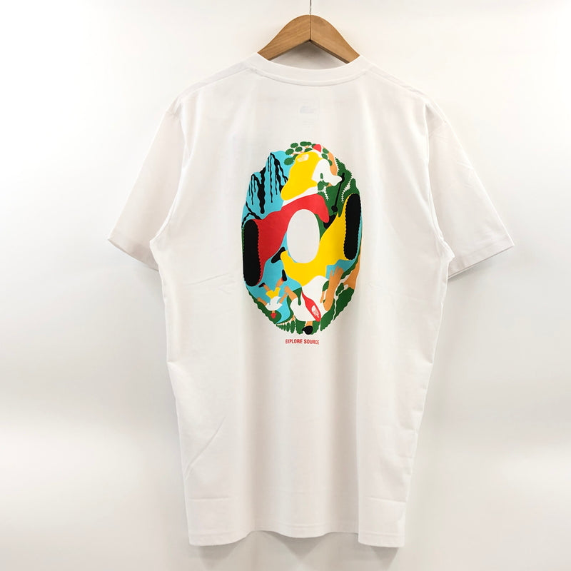 【中古美品】【メンズ】 THE NORTH FACE ザ・ノースフェイス S/S ES CIRCULATION TEE NT32584 ES サーキュレーション 半袖Tシャツ トップス 144-260822-hn-05-fur サイズ：XL カラー：ホワイト 万代Net店
