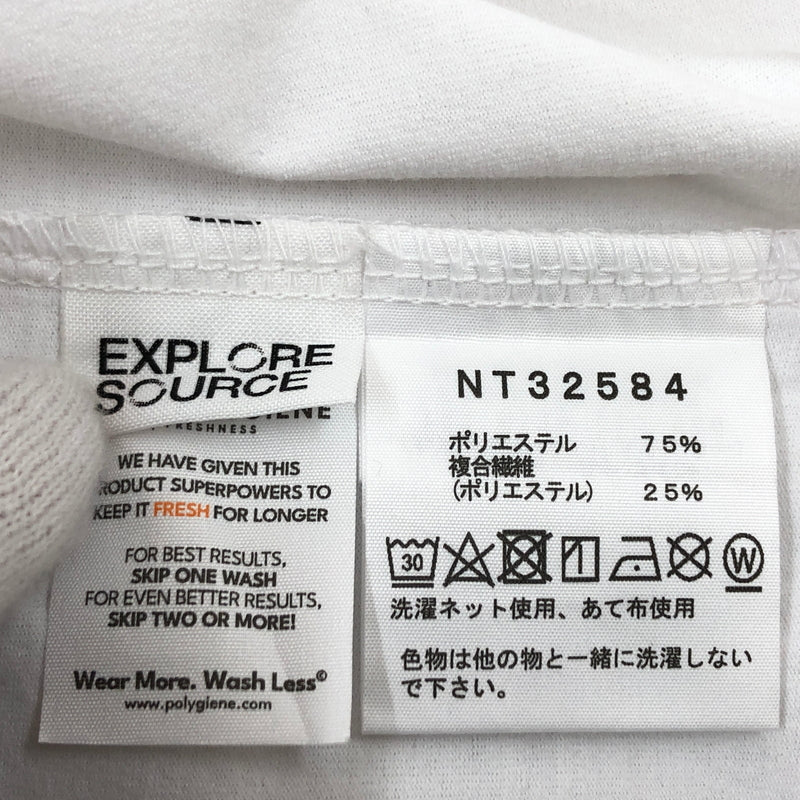 【中古美品】【メンズ】 THE NORTH FACE ザ・ノースフェイス S/S ES CIRCULATION TEE NT32584 ES サーキュレーション 半袖Tシャツ トップス 144-260822-hn-05-fur サイズ：XL カラー：ホワイト 万代Net店