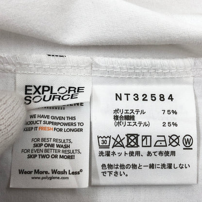 【中古美品】【メンズ】 THE NORTH FACE ザ・ノースフェイス S/S ES CIRCULATION TEE NT32584 ES サーキュレーション 半袖Tシャツ トップス 144-260822-hn-05-fur サイズ：XL カラー：ホワイト 万代Net店