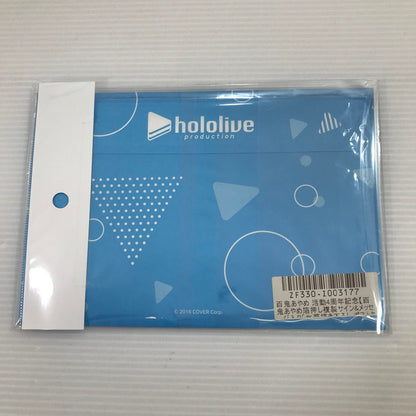 【中古美品】 ホロライブ 百鬼あやめ 活動4周年記念 箔押し複製サイン＆メッセージ入りポストカード 封筒未開封 053-260616-ti-27-tag 万代Net店