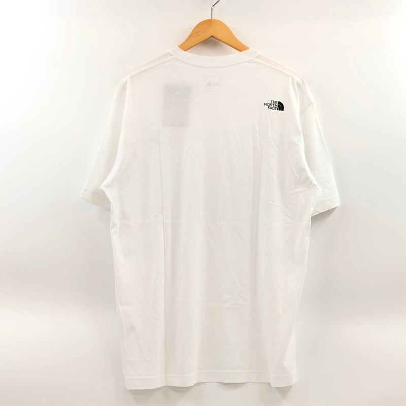 【中古美品】【メンズ】 THE NORTH FACE ザ・ノースフェイス S/S FLOWER LOGO TEE NT32546 フラワーロゴ 半袖Tシャツ トップス 144-260822-hn-06-fur サイズ：XL カラー：ホワイト 万代Net店