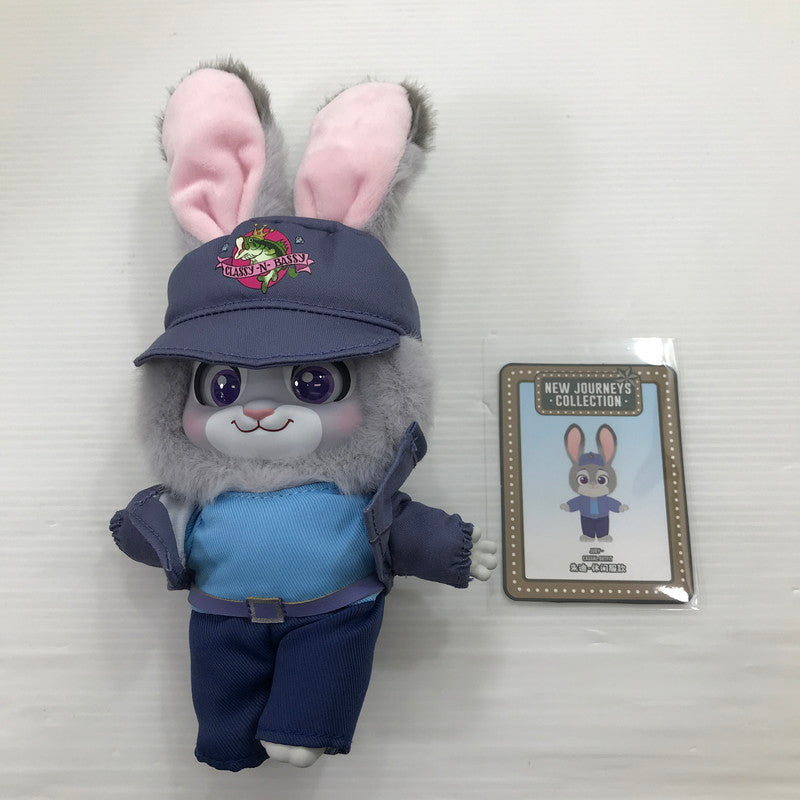 【中古美品】 ディズニー TOP TOY ズートピア2 新・旅立ちシリーズ ぬいぐるみキーチェーン ジュディ 私服 開封済み 041-260616-ti-17-tag 万代Net店