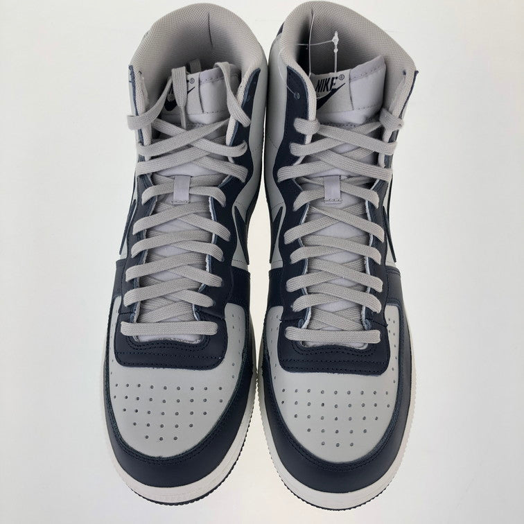 【中古美品】【メンズ】 NIKE ナイキ FB1832-001 TERMINATOR HIGH GEORGETOWN　GRANITE AND DARK OBSIDIAN 2022 160-250212-SY-05-iwa サイズ：29.0 カラー：GRAY NAVY 万代Net店