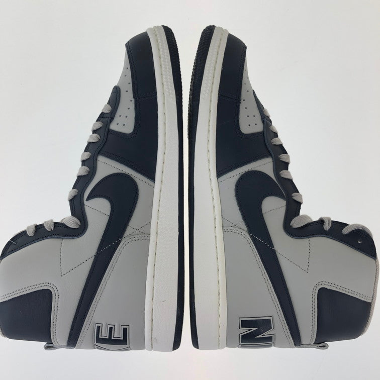 【中古美品】【メンズ】 NIKE ナイキ FB1832-001 TERMINATOR HIGH GEORGETOWN　GRANITE AND DARK OBSIDIAN 2022 160-250212-SY-05-iwa サイズ：29.0 カラー：GRAY NAVY 万代Net店