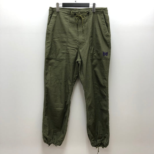 【中古品】【メンズ】 Needles ニードルス NEEDLES STRING FATIGUE PANT 151-250129-wy-1-tomh サイズ：M カラー：カーキ 万代Net店