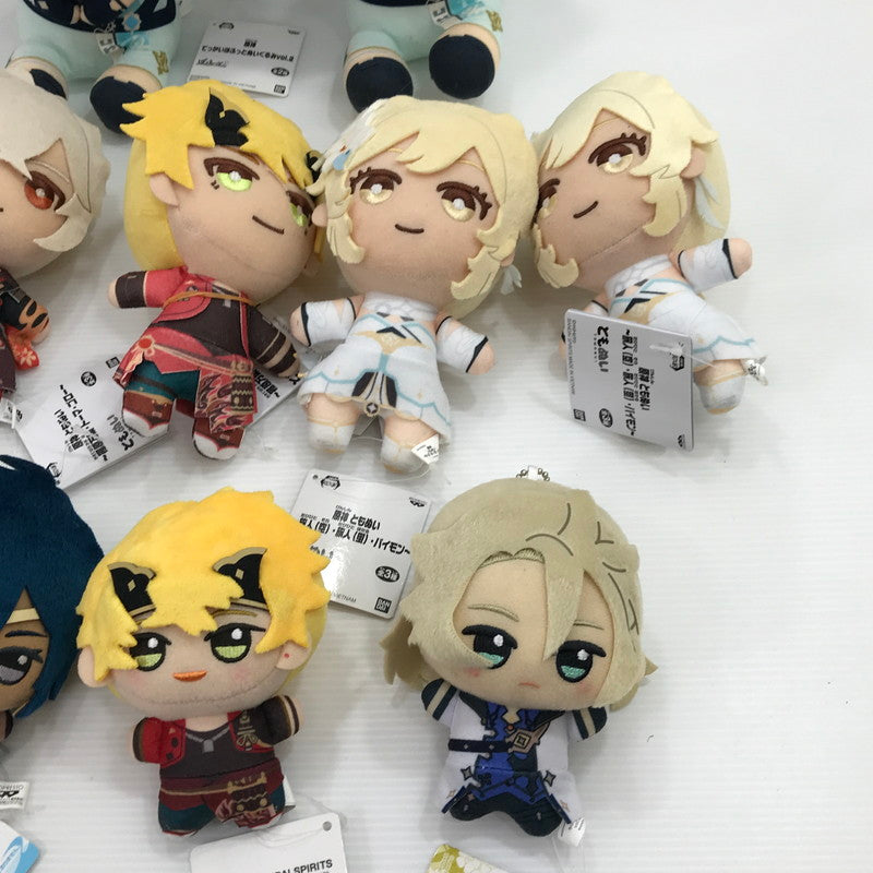 【中古品】 原神 ぬいぐるみ セット プライズ品 ともぬい ちびぐるみ等 空 蛍 ガイア アルベド 重雲 万葉 トーマ タグ付き本体のみ 052-260618-ti-01-tag 万代Net店
