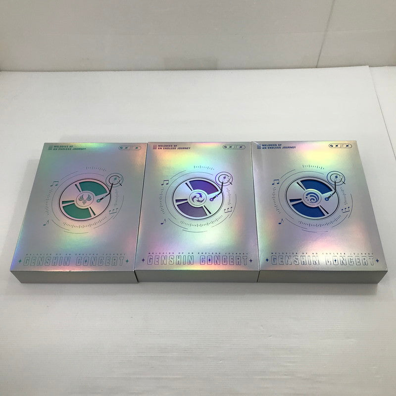 【中古品】 原神 オンラインコンサート2022 キャラクターグッズセット バーバラ 楓原万葉 八重神子 3点セット 神子のみ内パッケージ未開封 箱イタミ大 052-260618-ti-02-tag 万代Net店