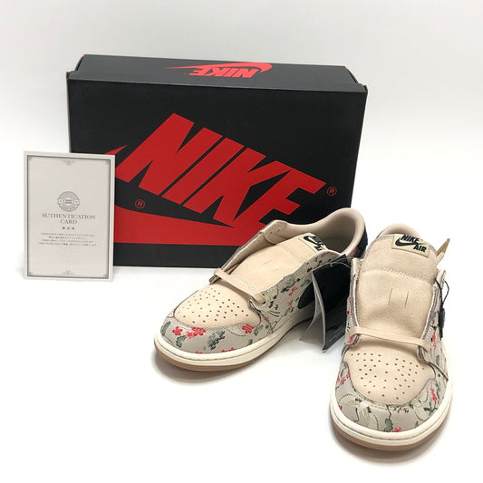 【中古美品】【メンズ】 NIKE ナイキ RUI HACHIMURA × AIR JORDAN1 RETRO LOW OG SP HV8293-100 八村塁 × エアジョーダン1 レトロ ロー OG SP スニーカー 靴 160-251005-hn-05-fur サイズ：27.0cm US 9 カラー：オートミール/ブラック/ジェイドスモーク 万代Net店