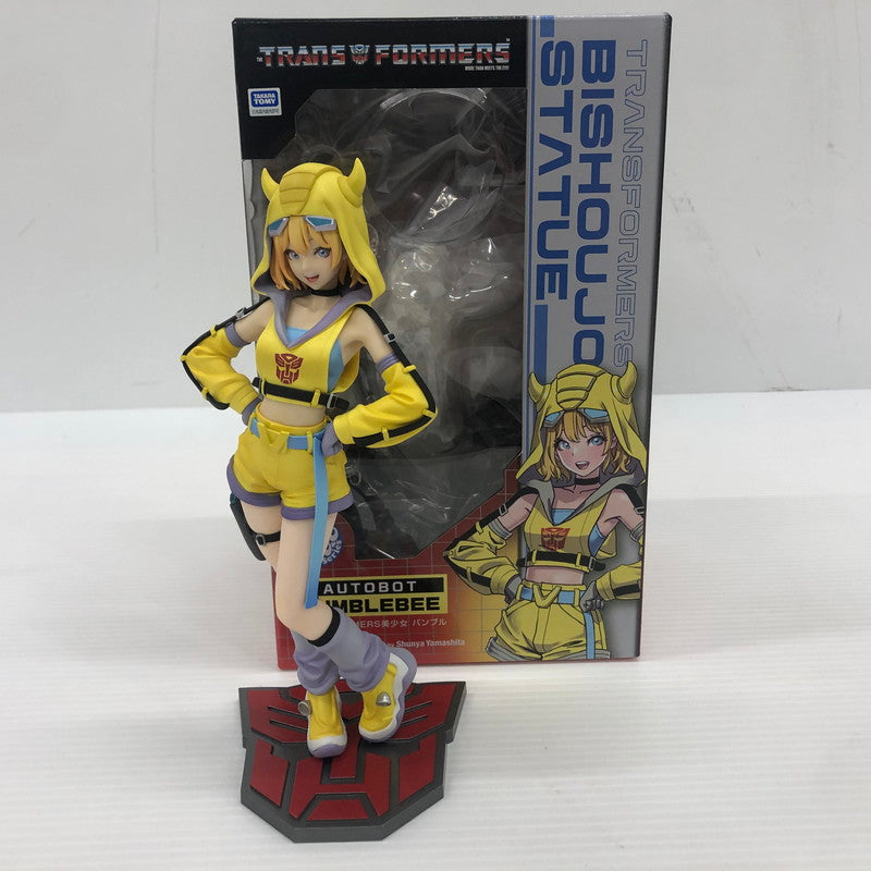 【中古品】 TRANSFORMERS美少女 トランスフォーマー バンブル 1/7 フィギュア タカラトミー 053-260803-ns-06-tei 万代Net店