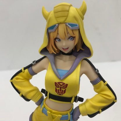 【中古品】 TRANSFORMERS美少女 トランスフォーマー バンブル 1/7 フィギュア タカラトミー 053-260803-ns-06-tei 万代Net店