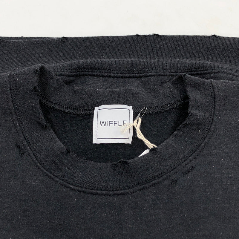 【中古品】【メンズ】 WIFFLE ウィッフル × Styles スタイルス WIFFLE THEWORLD FAMOUS MICKEY SWEAT 191241011059 ウィッフル ザワールド フェイマス ミッキースウェット 147-260822-hn-10-fur サイズ：XL カラー：ブラック 万代Net店