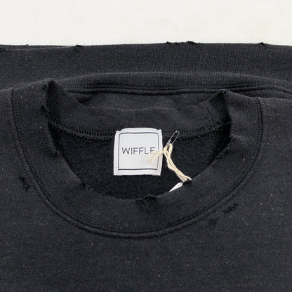 【中古品】【メンズ】 WIFFLE ウィッフル × Styles スタイルス WIFFLE THEWORLD FAMOUS MICKEY SWEAT 191241011059 ウィッフル ザワールド フェイマス ミッキースウェット 147-260822-hn-10-fur サイズ：XL カラー：ブラック 万代Net店