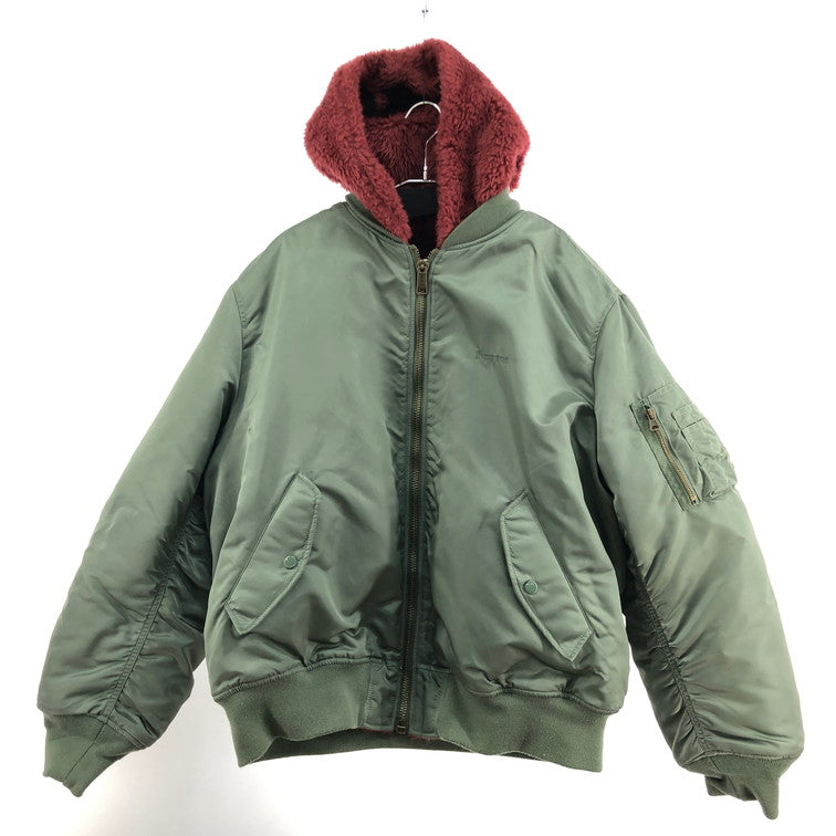 【中古美品】【メンズ】 Supreme シュプリーム 22AW SUPREME 2502400003 FAUX FUR REVERSIBLE MA-1 149-260118-SY-02-iwa サイズ：XL 万代Net店