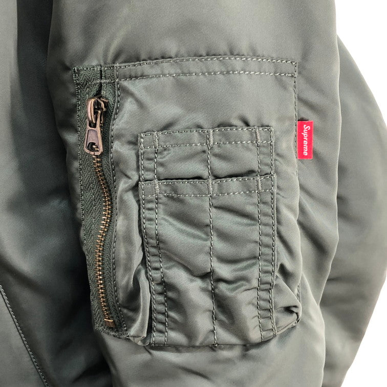 【中古美品】【メンズ】 Supreme シュプリーム 22AW SUPREME 2502400003 FAUX FUR REVERSIBLE MA-1 149-260118-SY-02-iwa サイズ：XL 万代Net店